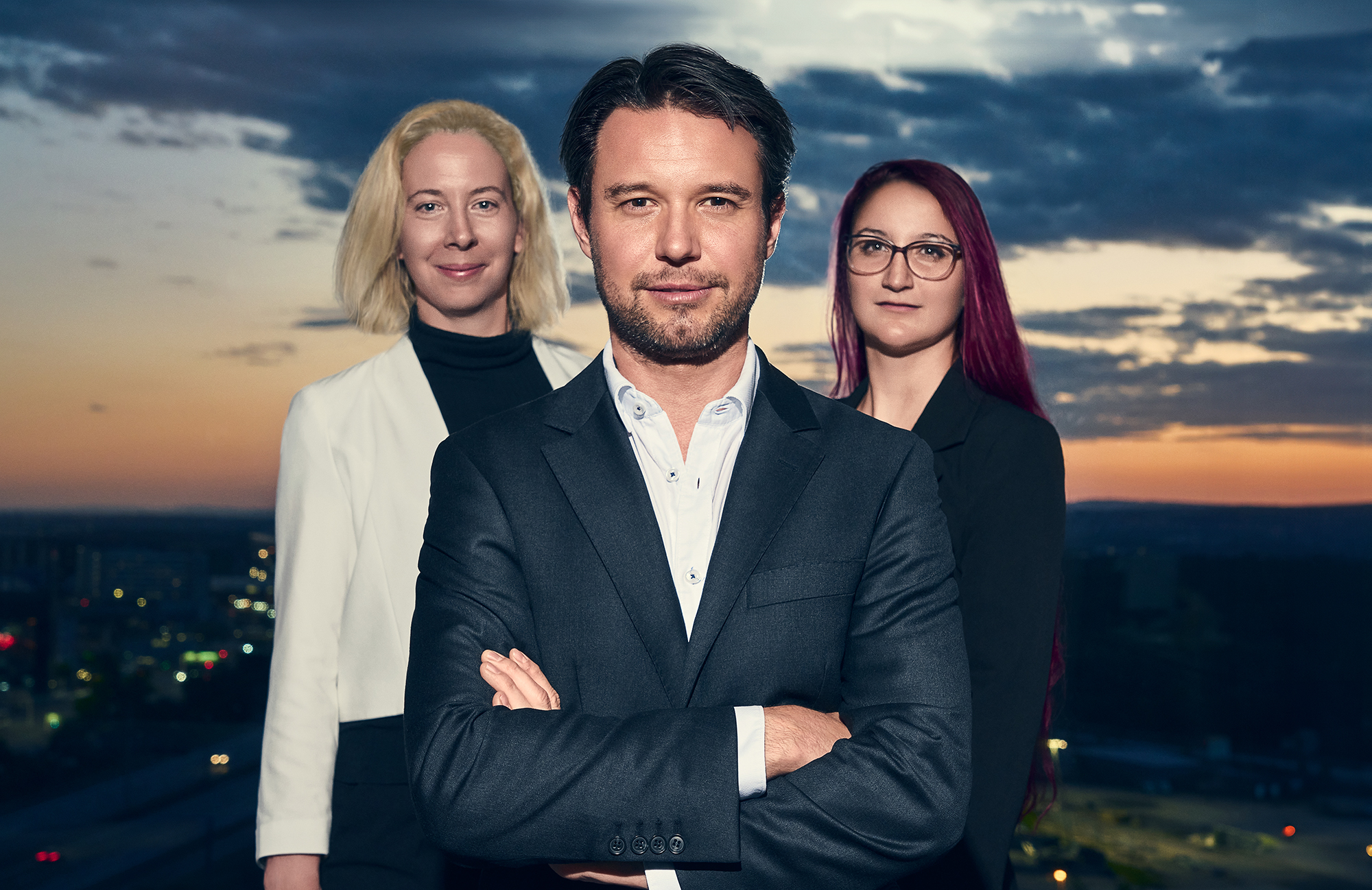 Teamportrait Sunset – Photofloh Pirmasens